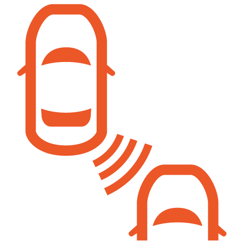 Blind Spot Monitoring Warning Light